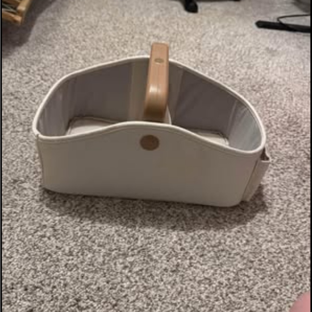Skip Hop Diaper Caddy Organizer with Touch Sensor Night Light - Oat